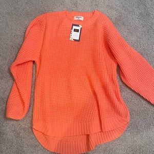 Medium coral sweater